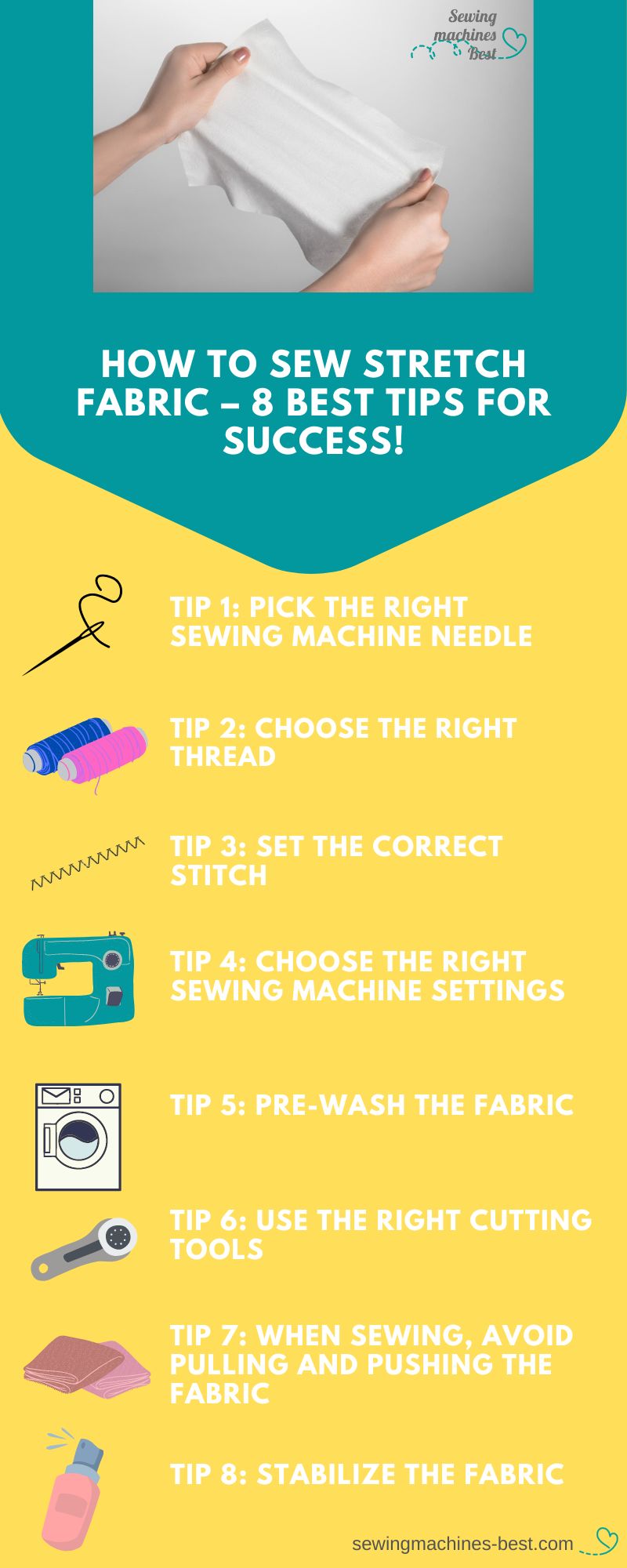 How To Sew Stretch Fabric 8 Best Tips For Success!